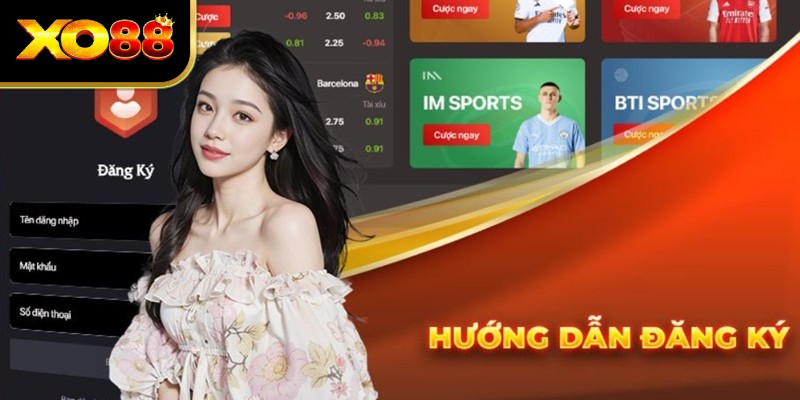 Hướng dẫn đăng ký tài khoản hội viên cực nhanh 